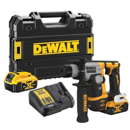 DEWALT DCH172P2-QW TRAPANO A PERCUSSIONE SDS PLUS 18V XR BRUSHLESS 16MM CON 2 BATTERIE 5AH