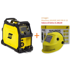 Saldatrice multiprocesso Esab Rebel EMP 215ic (MMA, MIG MAG, TIG)