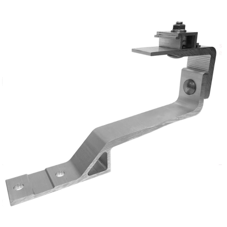 GTA 1 GANCIO TEGOLA PIATTA ALLUMINIO