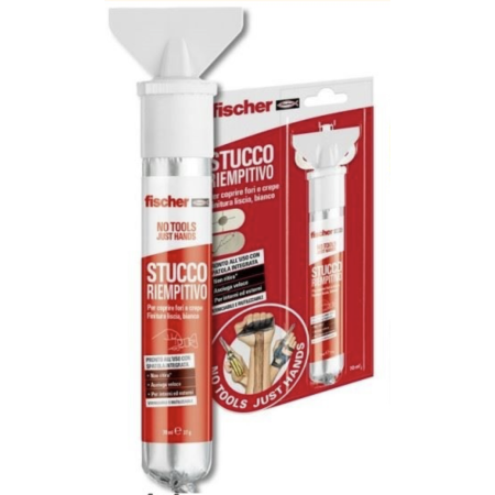 Stucco Riempitivo NTJH Con Spatola Integrata Per Coprire Fori - Fischer
