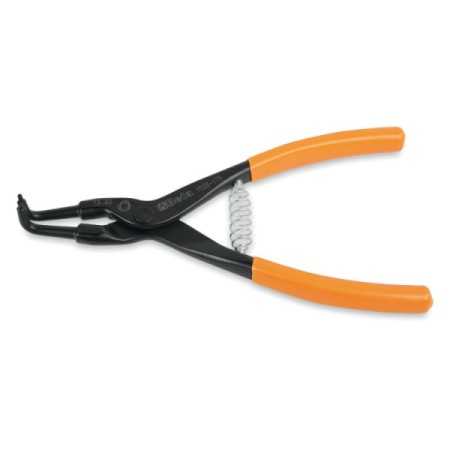 PINZE A BECCHI PIEGATI A 90° PER ANELLI ELASTICI DI SICUREZZA L MM 140x 0,9 ART. 1038