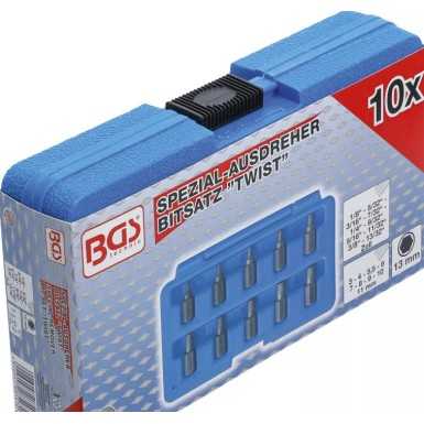 Set 10 estrattori di viti BGS 8547