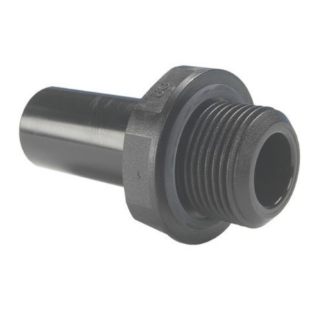 TERMINALE A CODOLO 22MM X 3/4 BSP