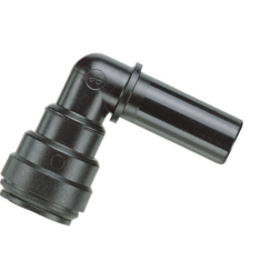 Gomito con codolo 12mm-12mm