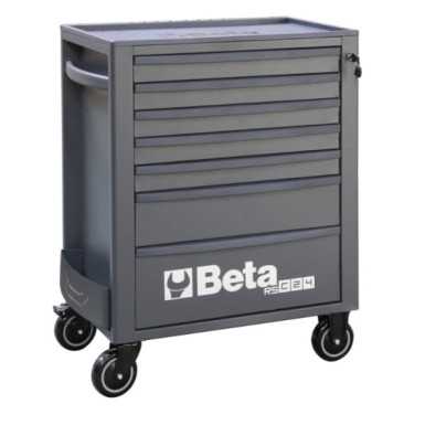 Cassettiera porta attrezzi Beta con 7 cassetti Antracite RSC24/7A con assortimento di 295 utensili
