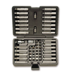 SERIE DI INSERTI CON ATTACCO ESAGONALE 10 MM ART. 867/C52 IN CASSETTA DI MATERIALE PLASTICO