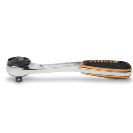 Cricchetto reversibile con attacco quadro maschio 1/4 3/8 1/2