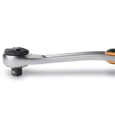 Cricchetto reversibile con attacco quadro maschio 1/4 3/8 1/2 2