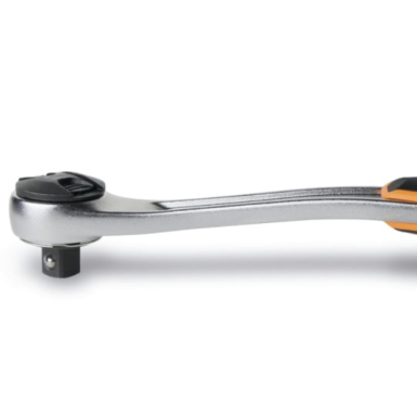 Cricchetto reversibile con attacco quadro maschio 1/4 3/8 1/2