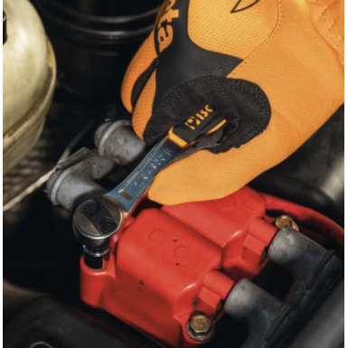 Cricchetto reversibile con attacco quadro maschio 1/4 3/8 1/2