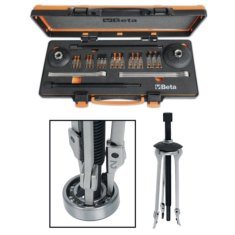 Estrattore per cuscinetti con terminali sottili intercambiabili 1548/C6