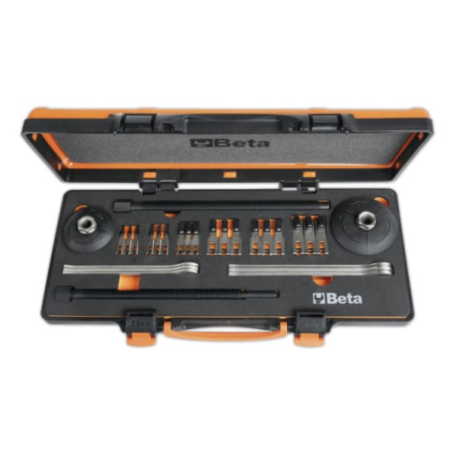 Estrattore per cuscinetti con terminali sottili intercambiabili 1548/C6