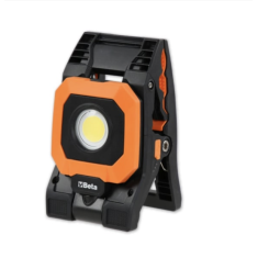 Faretto a pinza ricaricabile, 4 intensità luminose, orientabile, ricarica USB. 1838CLAMP