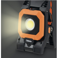 Faretto a pinza ricaricabile, 4 intensità luminose, orientabile, ricarica USB. 1838CLAMP 2