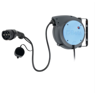 Avvolgitore automatico con cavo 3Gx2,5 mm² e presa TIPO 2 per ricarica EV 1845EM/3