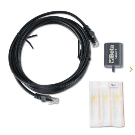 Set per la verifica della pressione del turbo, da utilizzare con 1464T