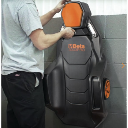 LETTINO SOTTOMACCHINA CON SUPPORTO A PARETE 3003PRO/K