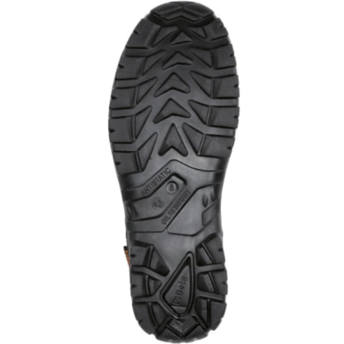 Scarpe antinfortunistiche BASIC in pelle scamosciata traforata 7246NB