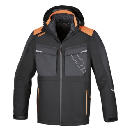 Giacca impermeabile 3 in 1, composta da giacca esterna e gilet removibile 7569NG