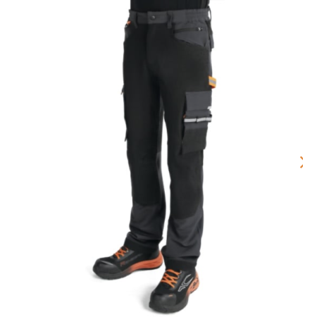 Pantaloni da lavoro multitasche elasticizzati 7560NG
