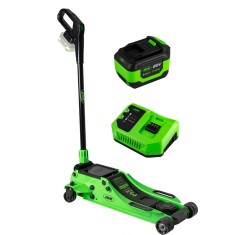 Cric a carrello idraulico 3T a batteria set 6Ah JBM 60065