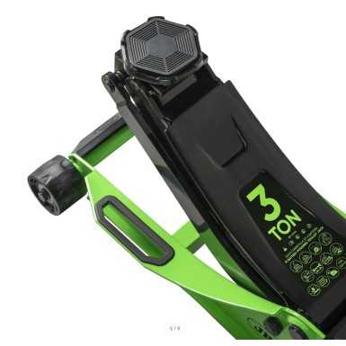 Cric a carrello idraulico 3T a batteria set 6Ah JBM 60065