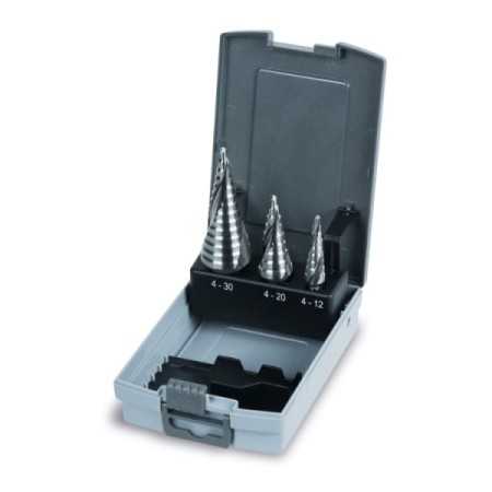 Frese coniche a gradino elicoidali con geometria a gradino scorrevole 425ES/SP3