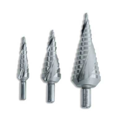 Frese coniche a gradino elicoidali con geometria a gradino scorrevole 425ES/SP3