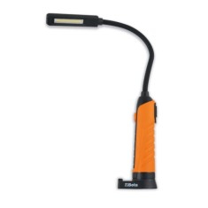 Lampada ricaricabile magnetica a LED con testa snodata 1838F