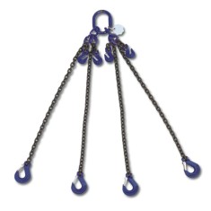 Pendente di sollevamento con ganci accorciatori, catena 4 bracci, G10  8098/G10