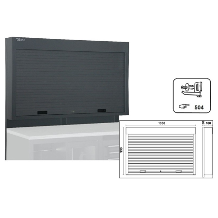 Parete Portautensili Per Arredo Officina C45PRO 2.0 PAS