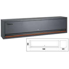 Pensile A Muro Lungo Per Banco Arredo Officina C45PRO - Beta C45PRO 2.0 PML