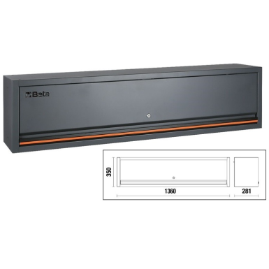 Pensile A Muro Lungo Per Banco Arredo Officina C45PRO - Beta C45PRO 2.0 PML