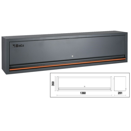 Pensile A Muro Lungo Per Banco Arredo Officina C45PRO - Beta C45PRO 2.0 PML