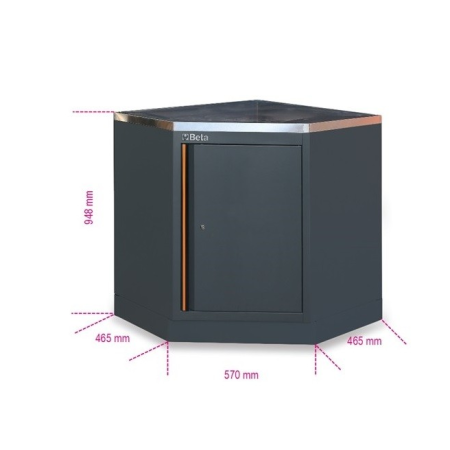 Modulo Inferiore Angolare Per Arredo Officina C45PR - Beta C45PRO CAI/X
