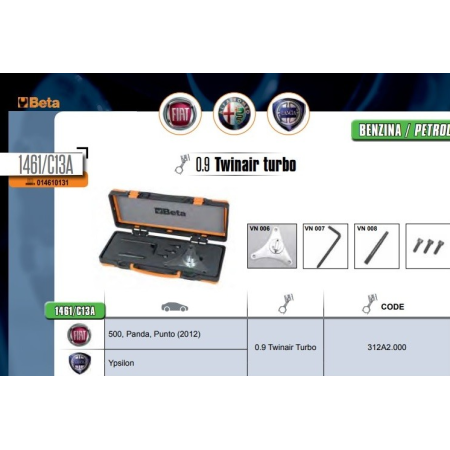 CASSETTE MESSA IN FASE MOTORE /C13A FIAT/LANCIA 0.9 TWINAIR TURBO