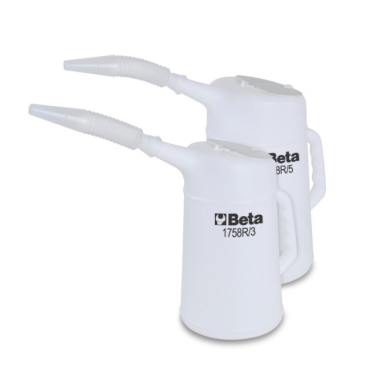 CONTENITORE PER OLIO E LIQUIDI IN PLASTICA 1 LITRO BETA 1758R/1