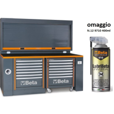 Postazione di lavoro per arredo officina Beta C55PB-PRO/5E