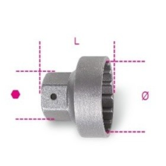 Chiave a ​bussola estrattore per movimento centrale a 16 tacche art 3973/1