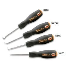 Serie di 4 punte di precisione con impugnatura art. 1687/S4