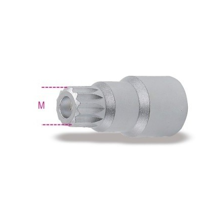 Chiave a bussola maschio con profilo XZN® per tappi olio motore M 16 art. 1494XZN