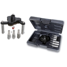 Chiave autoregolabile a tre bracci per filtri olio destrorsa-sinistrorsa, con bracci intercambiabili Beta 1493/C7