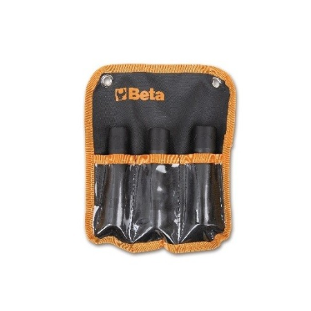 SERIE DI 3 ESTRATTORI A BUSSOLA LUNGHI PER DADI DESTRORSI DANNEGGIATI CON ATTACCO QUADRO IN BUSTA ART. 1428L/B3