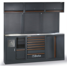 Combinazione Arredo Officina C45PRO - Beta C45PRO AX + ASS 268 utensili BW 5945/2023 2