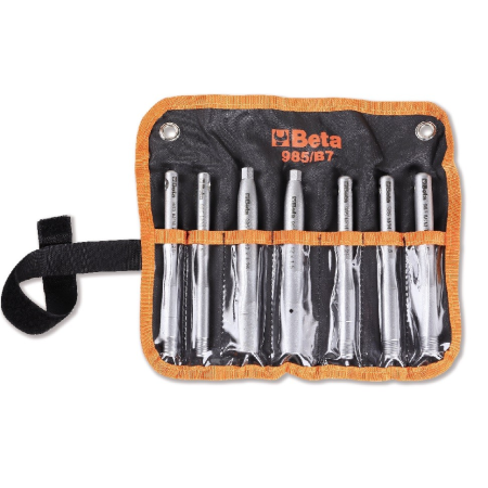 KIT 7 PERNI PER CENTRAGGIO RUOTE. BETA 985/B7