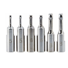 SET DI 3 COPPIE DI TERMINALI A FALSA SFERA ART. 1547KP/2