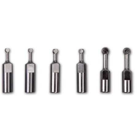 SET DI 3 COPPIE DI TERMINALI A FALSA SFERA ART. 1547KP/1