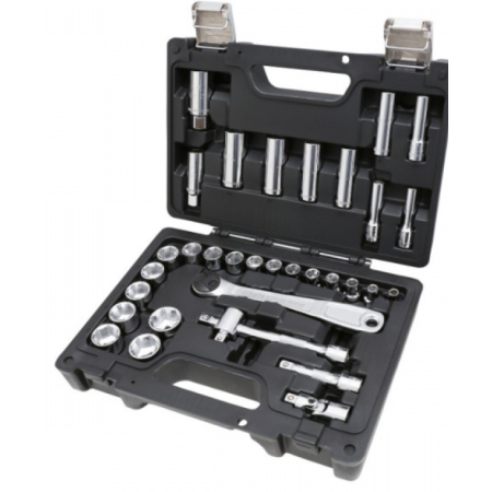 Beta BW 913E/C33 Cassetta con assortimento di bussole 33 Pz.