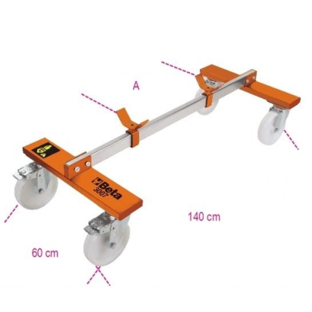 CARRELLO MOVIMENTAZIONE VEICOLI SENZA AVANTRENO BETA 3007