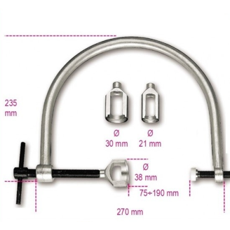 KIT MORSETTO ALZAVALVOLE BETA 1452K